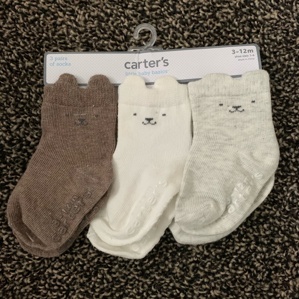 Baby bear socks